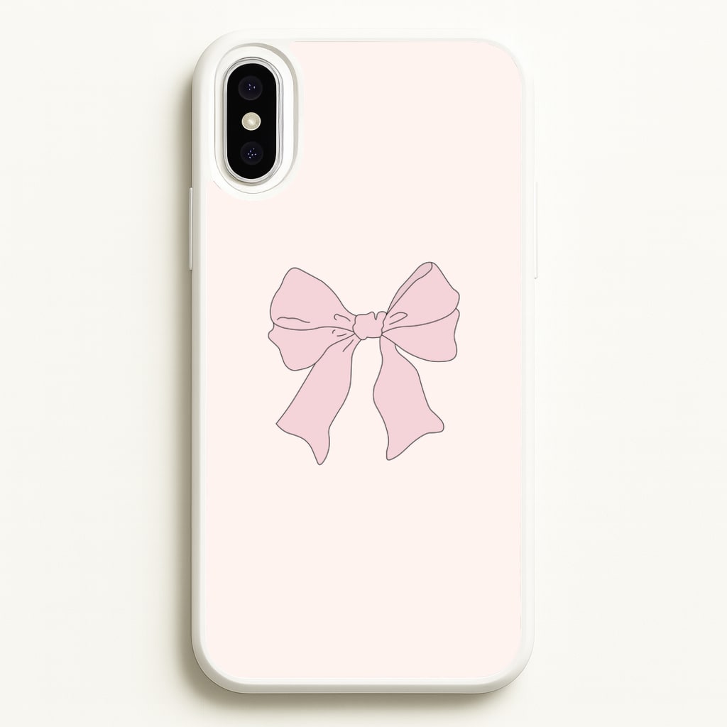 Bow - Clean Girl Aesthetic - Clean Girl Aesthetic Phone Case for iPhone XS Max