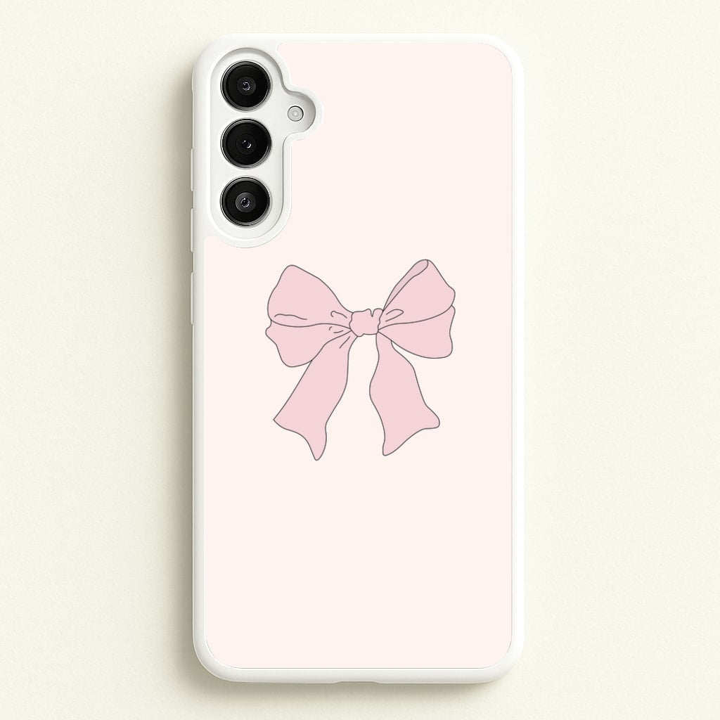 Bow - Clean Girl Aesthetic - Clean Girl Aesthetic Phone Case for Galaxy A36