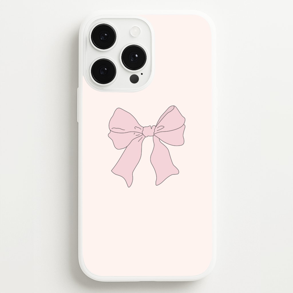 Bow - Clean Girl Aesthetic - Clean Girl Aesthetic Phone Case for iPhone 13 Pro Max