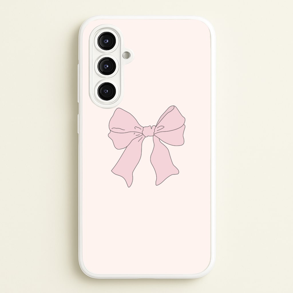 Bow - Clean Girl Aesthetic - Clean Girl Aesthetic Phone Case for Galaxy A16