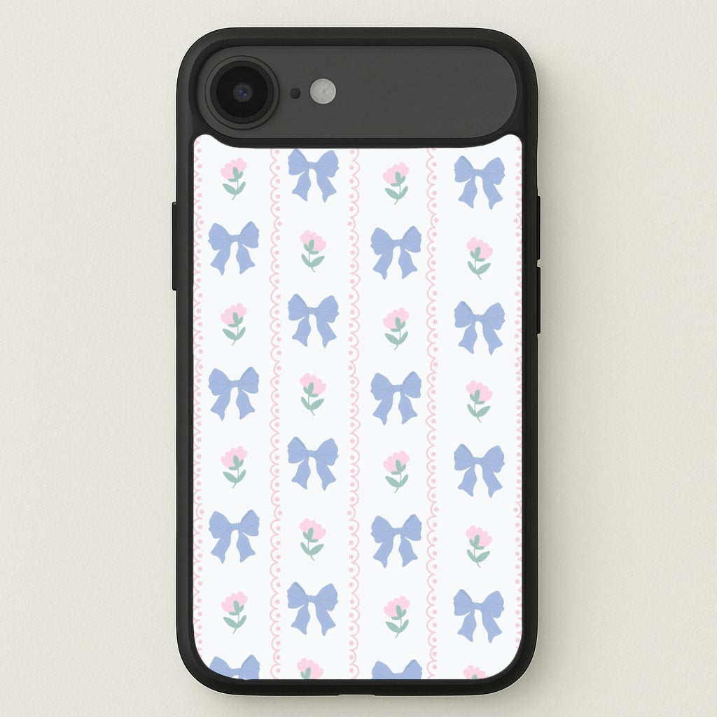 Pink Bows Pattern - Clean Girl Aesthetic Phone Case for iPhone 17 Air