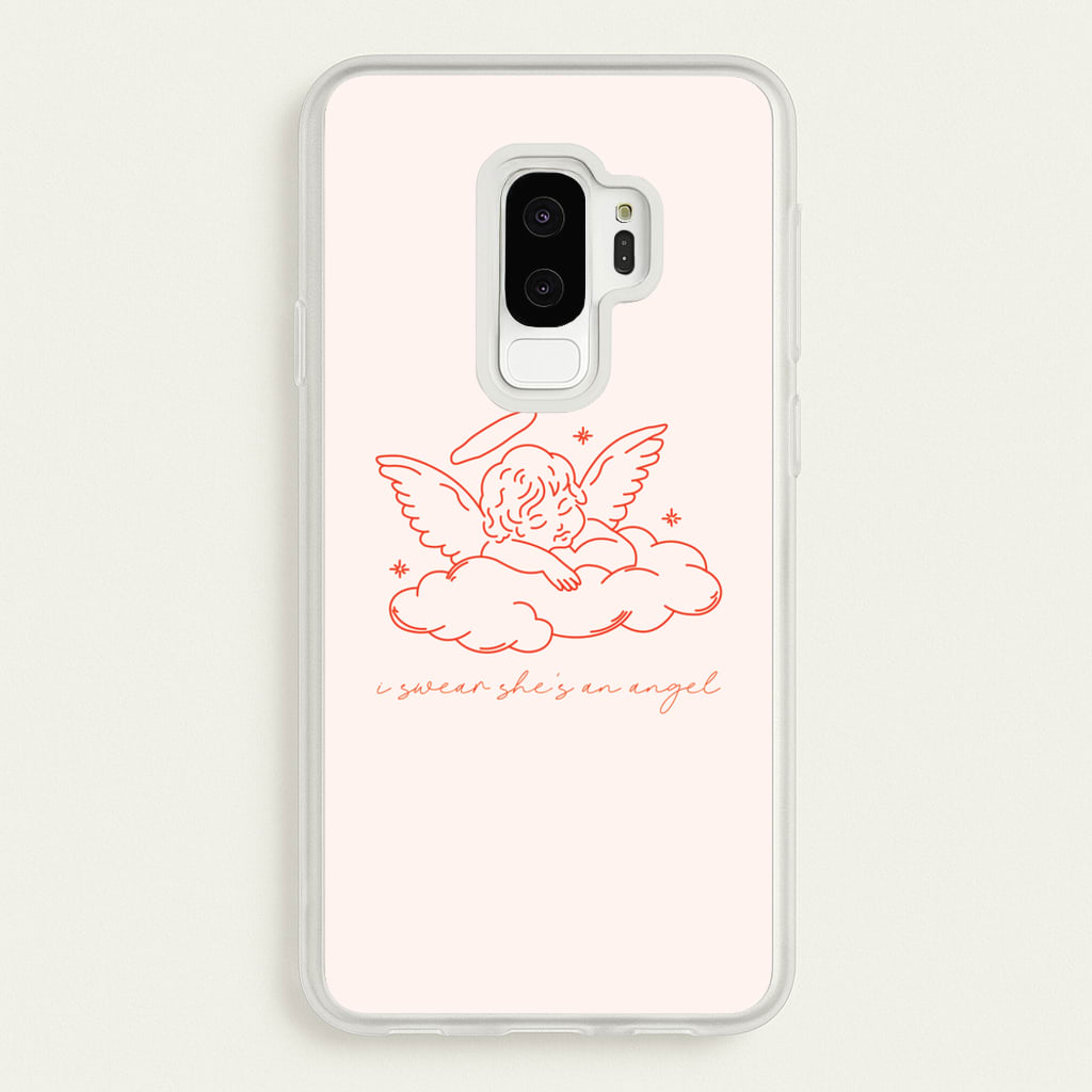 I Swear Shes An Angel - Clean Girl Aesthetic - Clean Girl Aesthetic Phone Case for Galaxy S9 Plus