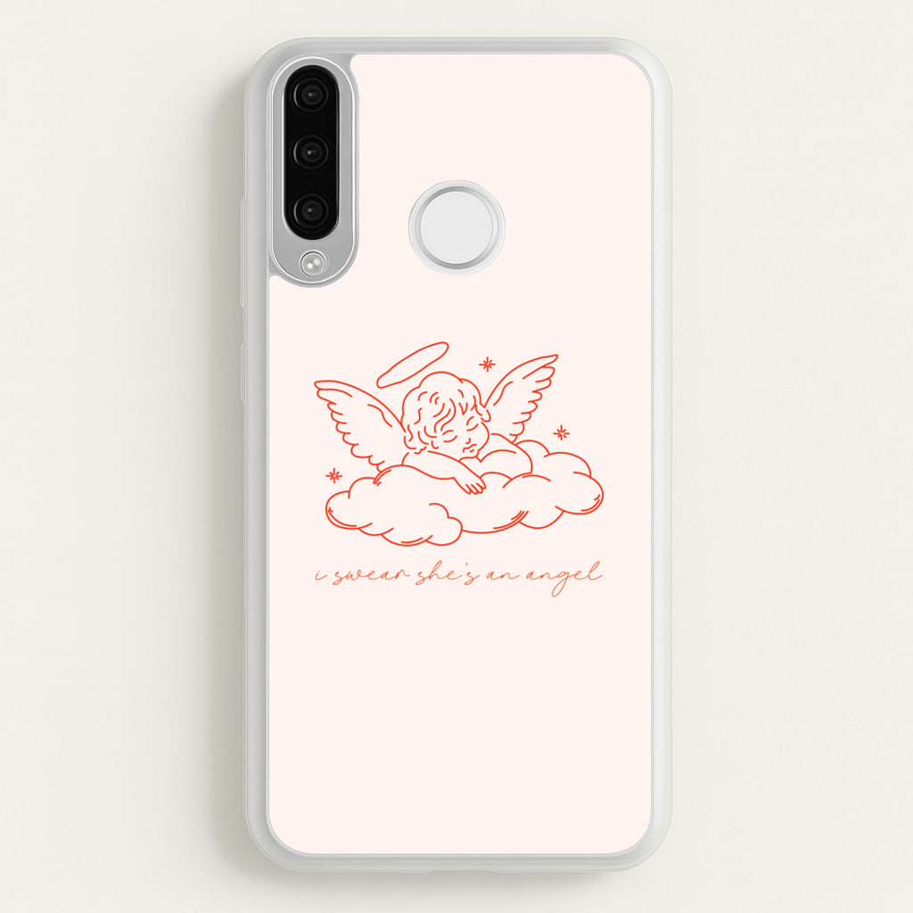 I Swear Shes An Angel - Clean Girl Aesthetic - Clean Girl Aesthetic Phone Case for Huawei P30 Lite