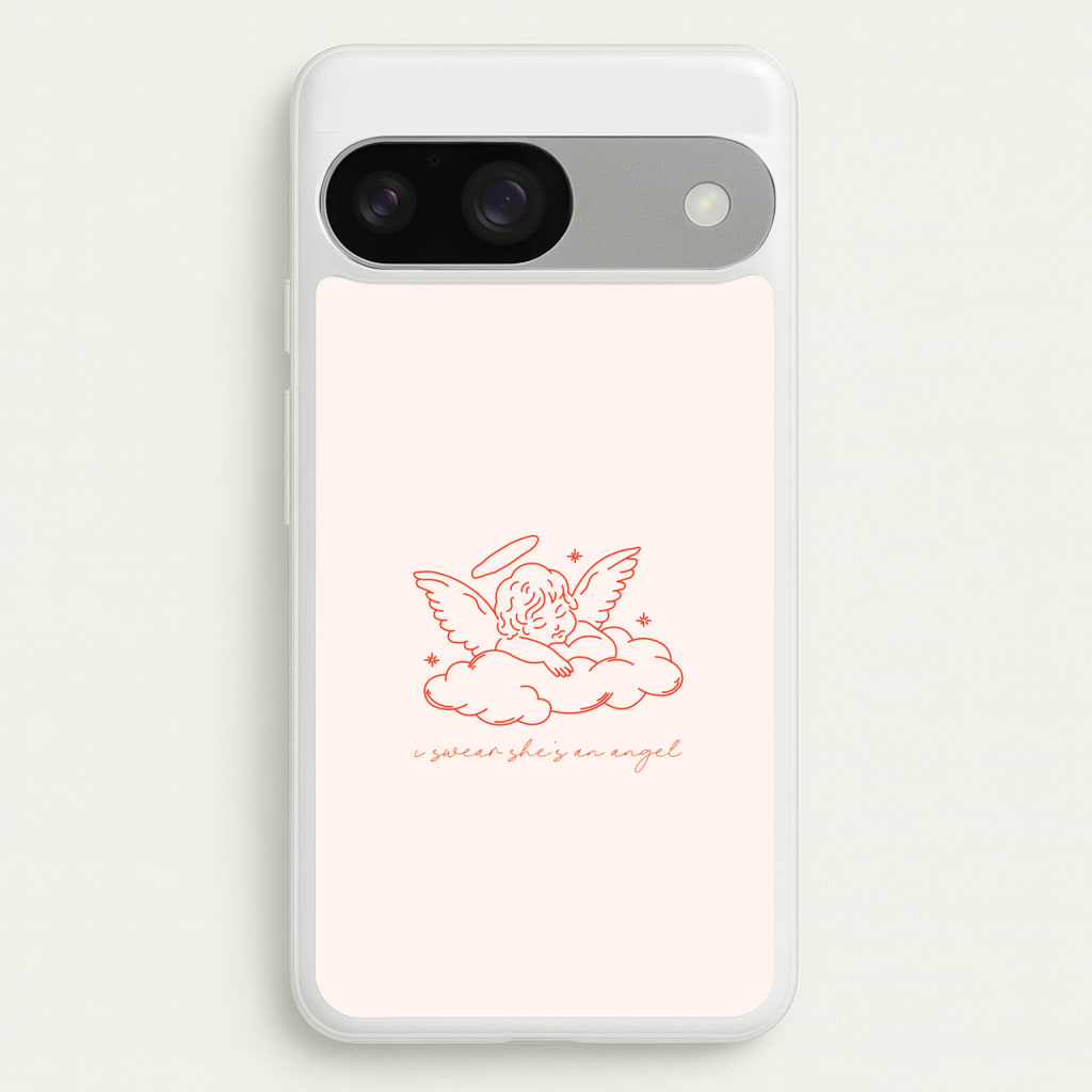 I Swear Shes An Angel - Clean Girl Aesthetic - Clean Girl Aesthetic Phone Case for Google Pixel 9 / 9 Pro