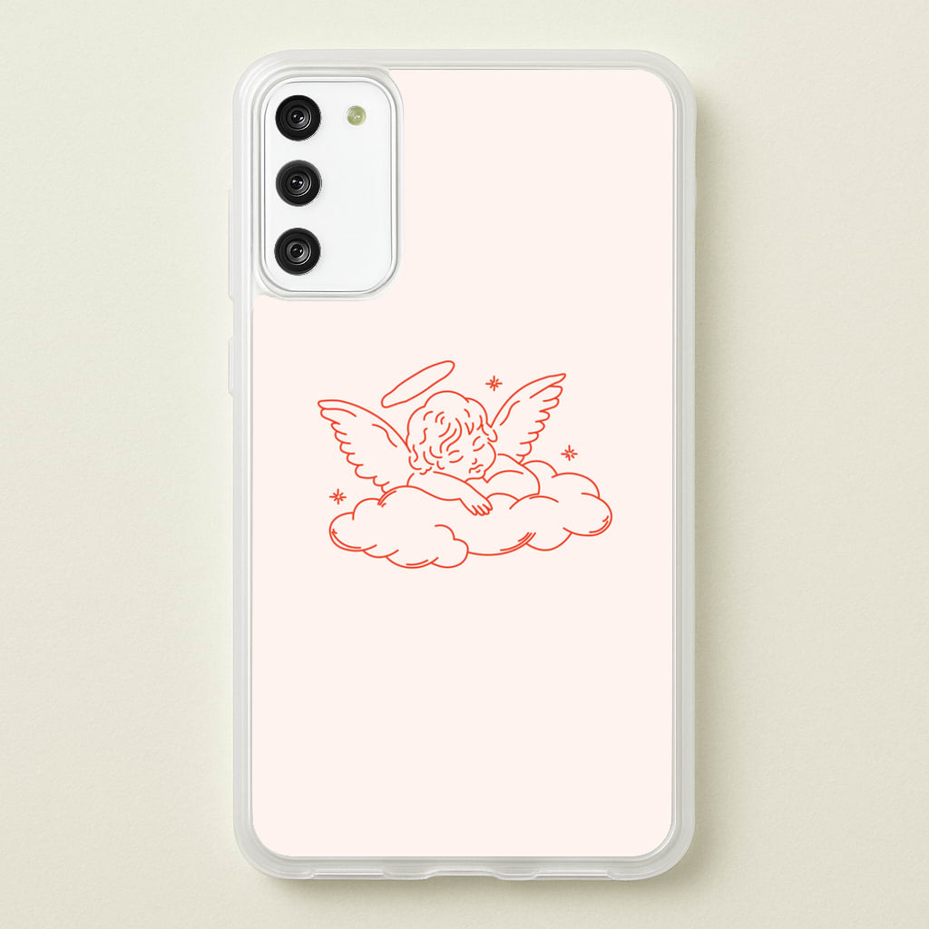 Angel - Clean Girl Aesthetic - Clean Girl Aesthetic Phone Case for Galaxy A41