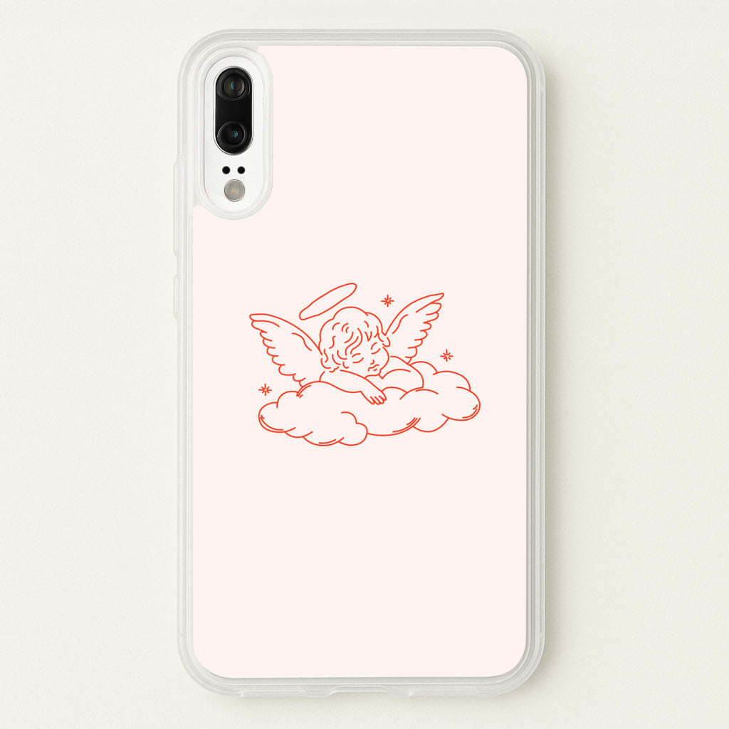 Angel - Clean Girl Aesthetic - Clean Girl Aesthetic Phone Case for Huawei P20