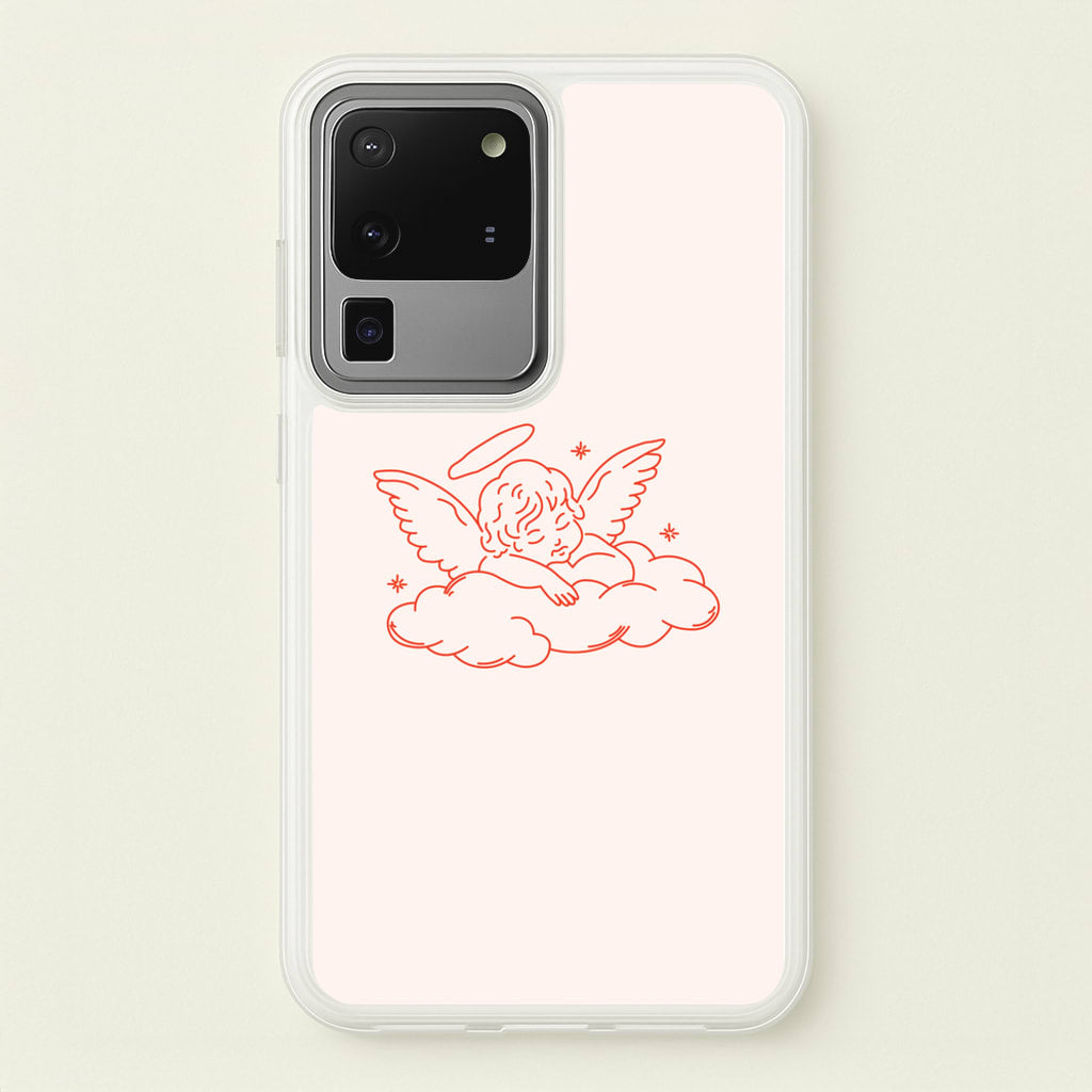 Angel - Clean Girl Aesthetic - Clean Girl Aesthetic Phone Case for Galaxy S20 Ultra