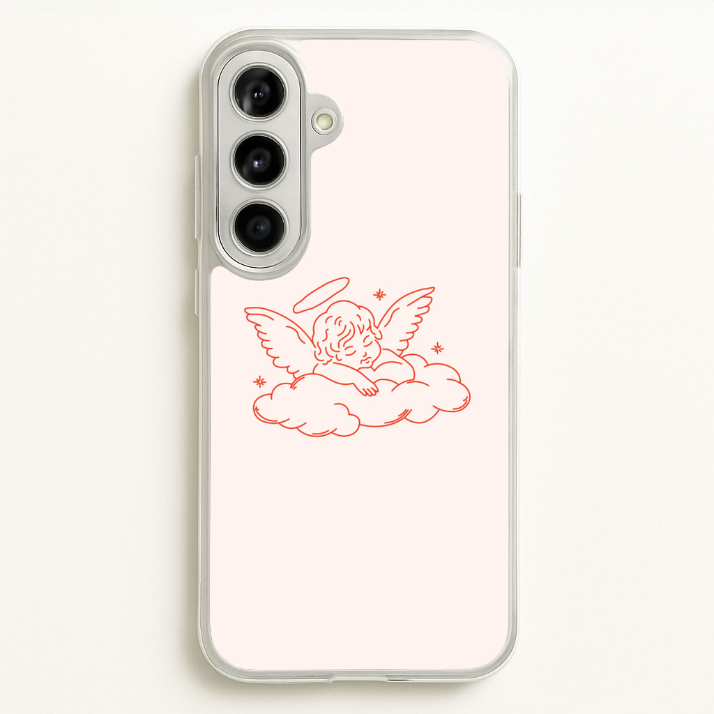 Angel - Clean Girl Aesthetic - Clean Girl Aesthetic Phone Case for Galaxy A56