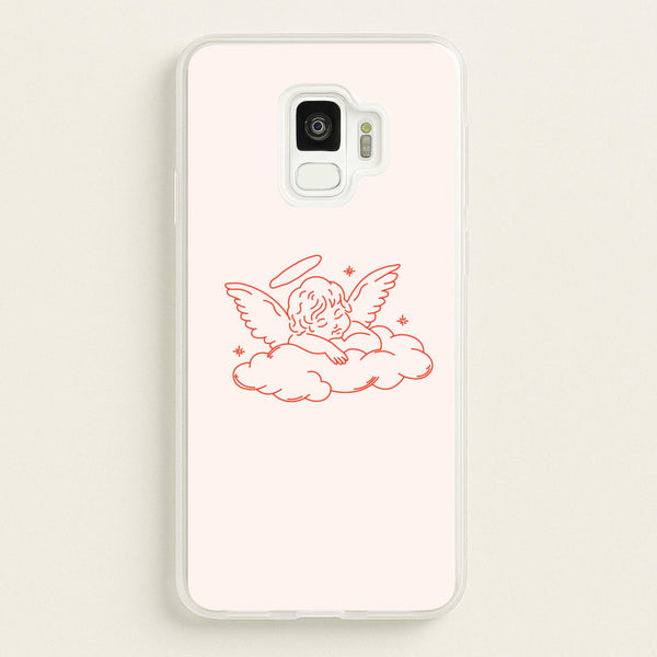 Angel - Clean Girl Aesthetic - Clean Girl Aesthetic Phone Case for Galaxy S9