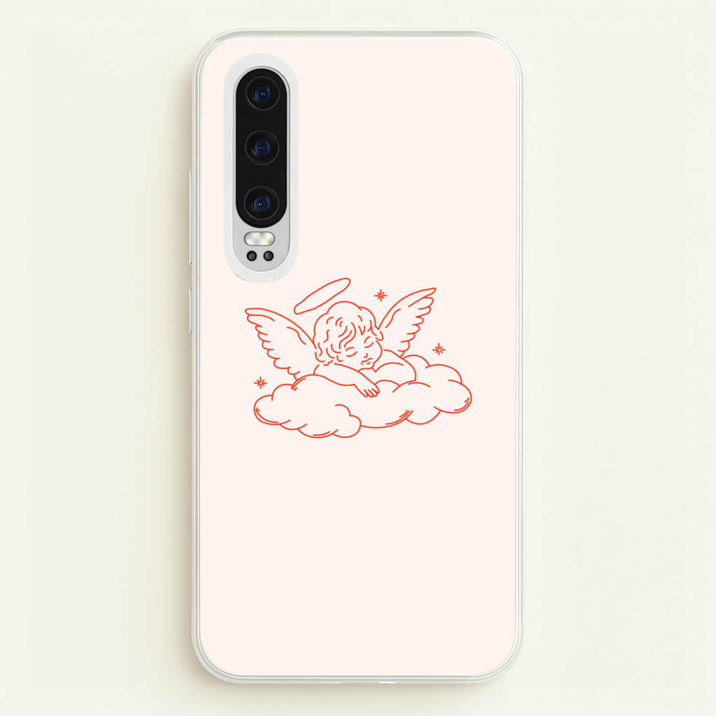 Angel - Clean Girl Aesthetic - Clean Girl Aesthetic Phone Case for Huawei P30
