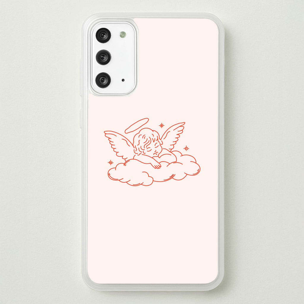 Angel - Clean Girl Aesthetic - Clean Girl Aesthetic Phone Case for Galaxy Note 20