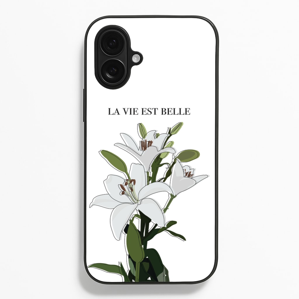 La Vie Est Belle - Clean Girl Aesthetic Phone Case