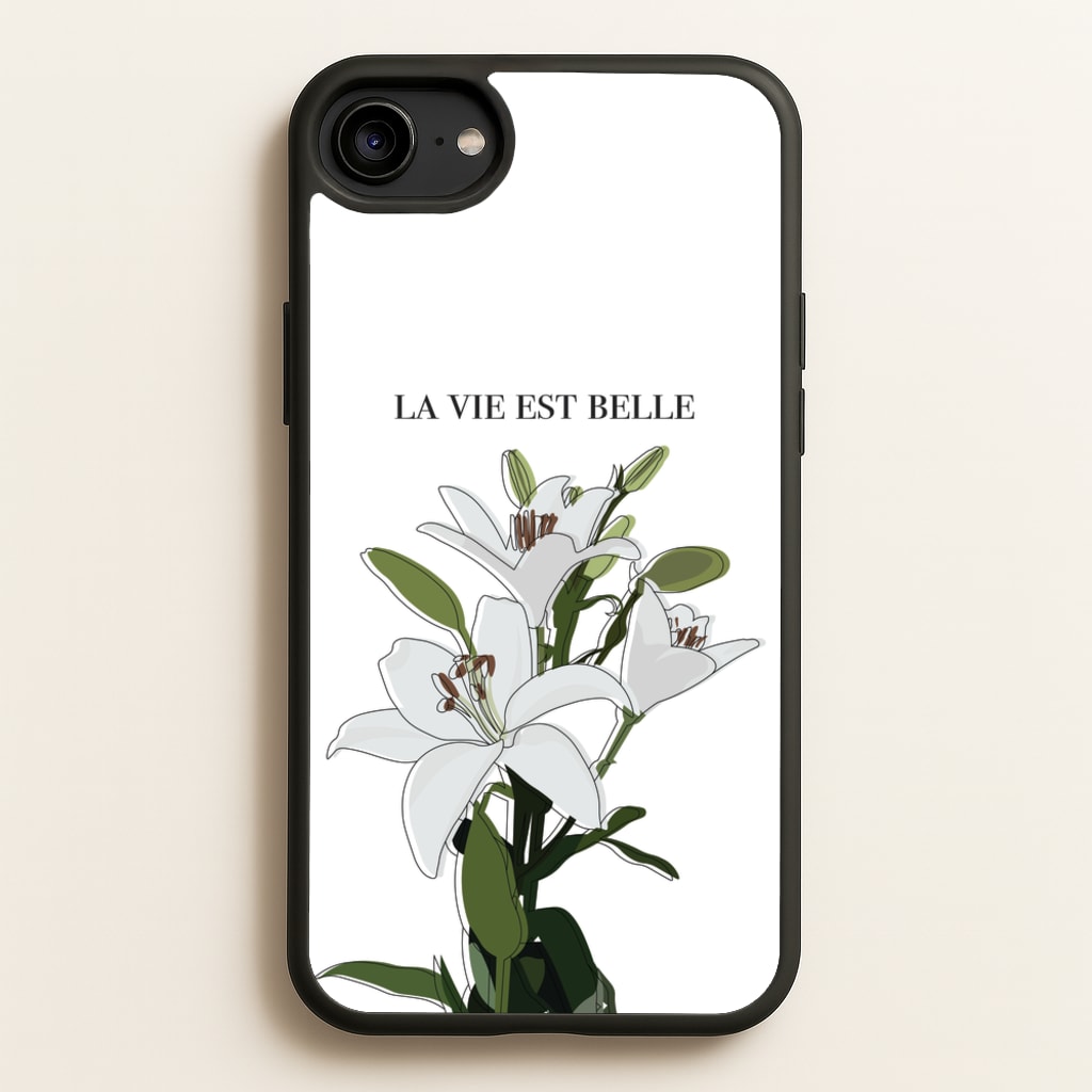 La Vie Est Belle - Clean Girl Aesthetic - Clean Girl Aesthetic Phone Case for iPhone 6 / 7 / 8 / SE