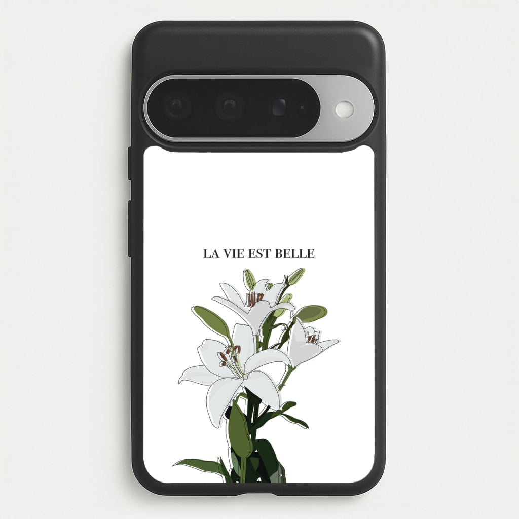 La Vie Est Belle - Clean Girl Aesthetic Phone Case for Google Pixel 10 Pro XL