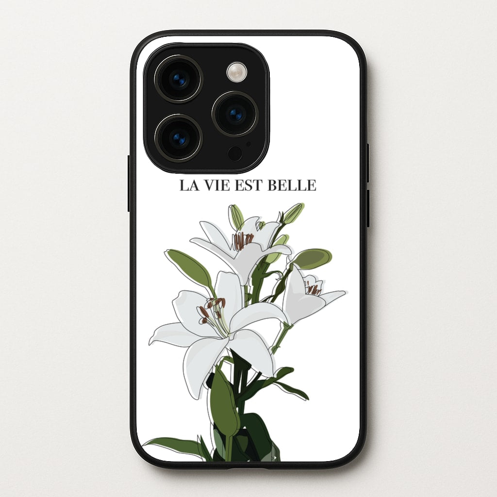 La Vie Est Belle - Clean Girl Aesthetic - Clean Girl Aesthetic Phone Case for iPhone 14 Pro