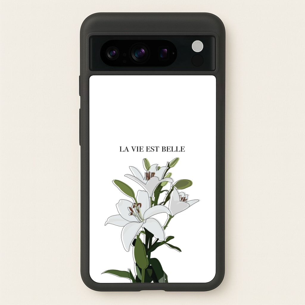 La Vie Est Belle - Clean Girl Aesthetic - Clean Girl Aesthetic Phone Case for Google Pixel 8 Pro