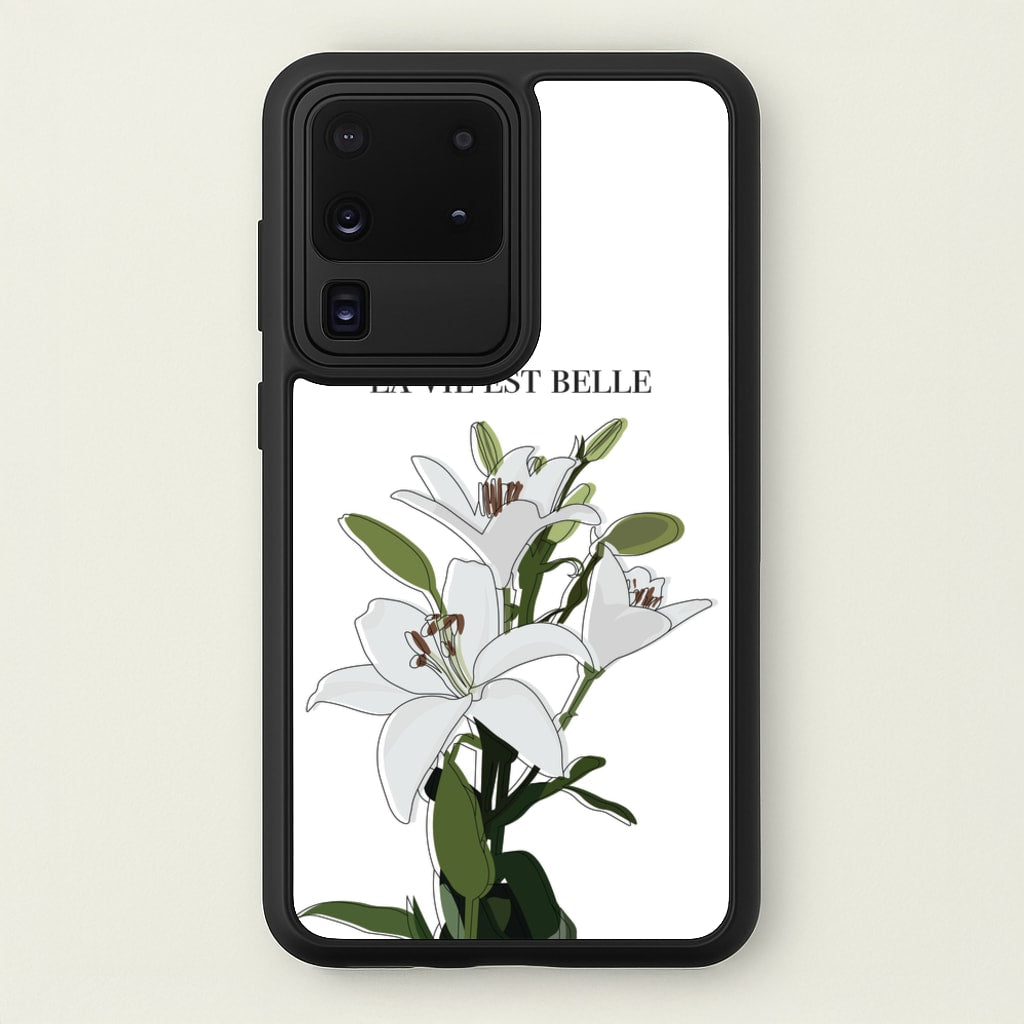 La Vie Est Belle - Clean Girl Aesthetic - Clean Girl Aesthetic Phone Case for Galaxy S20 Ultra