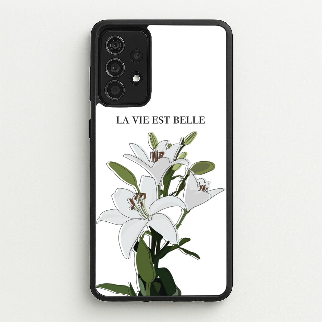 La Vie Est Belle - Clean Girl Aesthetic - Clean Girl Aesthetic Phone Case for Galaxy A52 / A52s