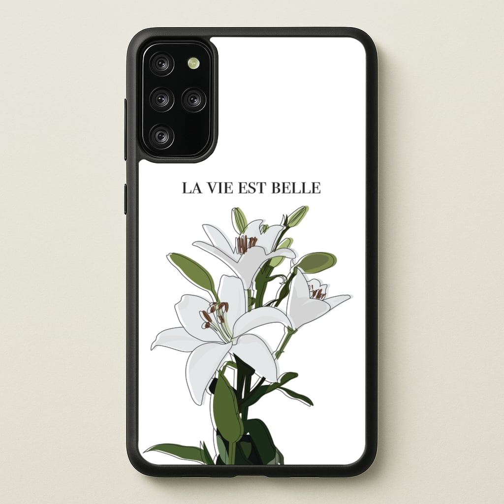 La Vie Est Belle - Clean Girl Aesthetic - Clean Girl Aesthetic Phone Case for Galaxy S20 Plus