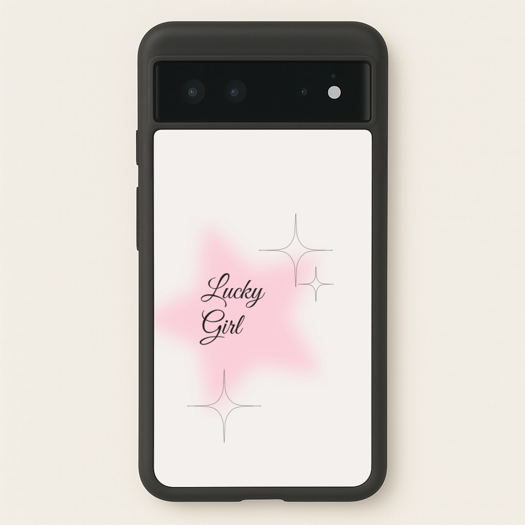 Lucky Girl - Clean Girl Aesthetic - Clean Girl Aesthetic Phone Case for Google Pixel 6