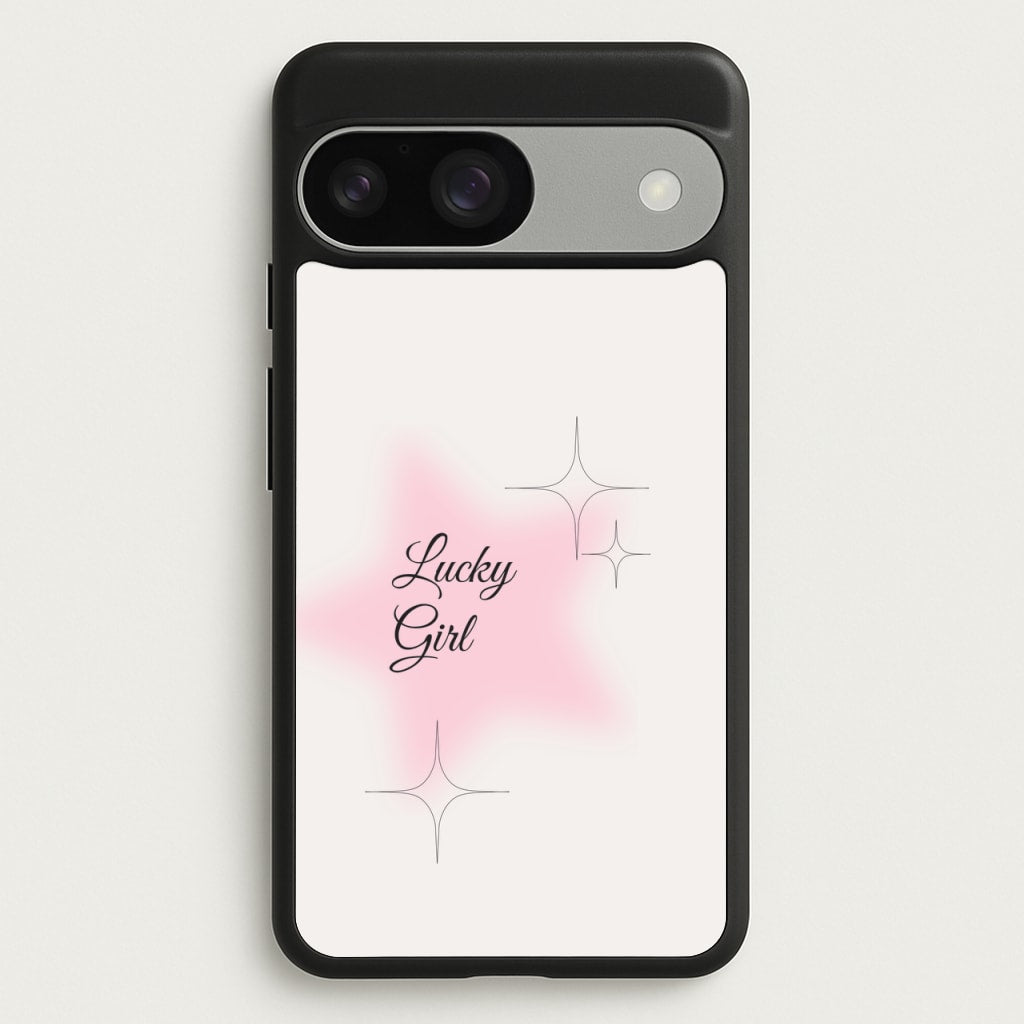 Lucky Girl - Clean Girl Aesthetic - Clean Girl Aesthetic Phone Case for Google Pixel 9 / 9 Pro