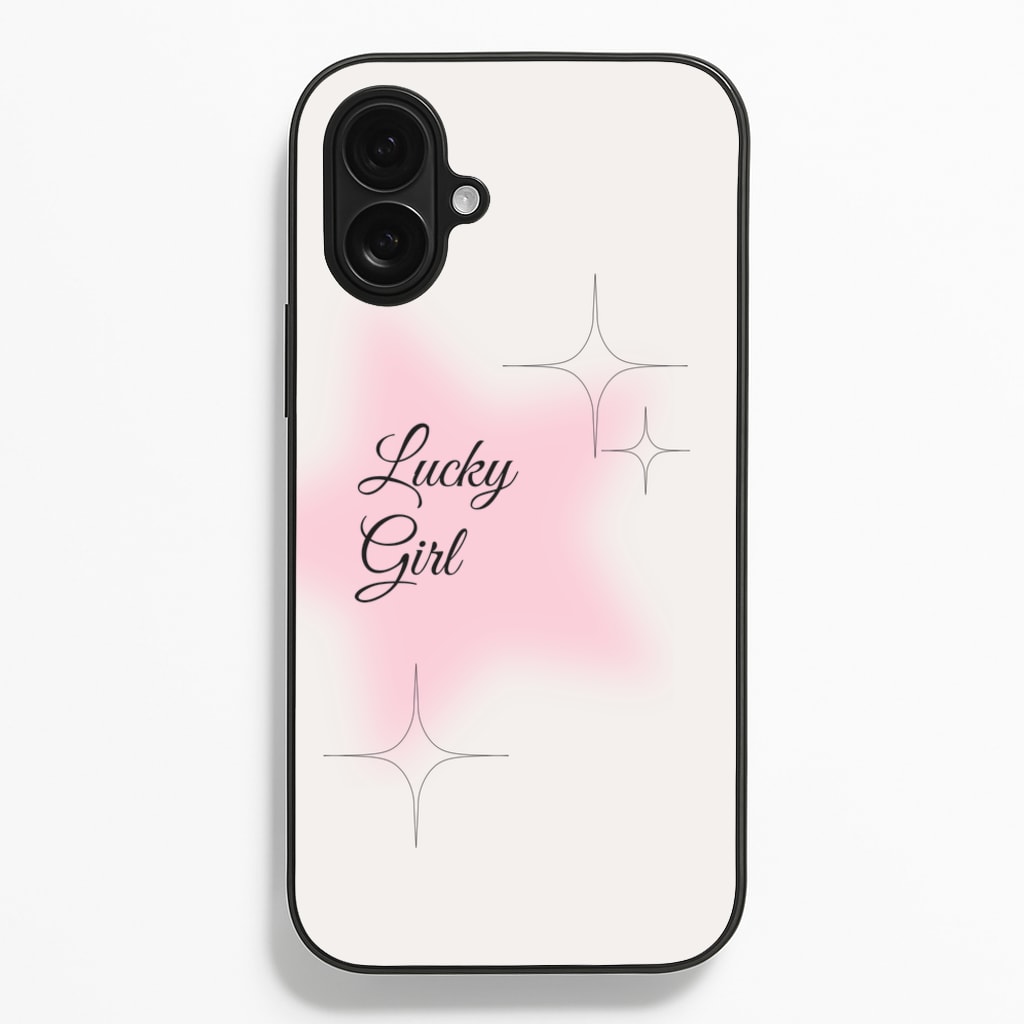 Lucky Girl - Clean Girl Aesthetic Phone Case