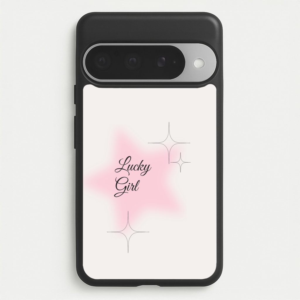Lucky Girl - Clean Girl Aesthetic Phone Case for Google Pixel 10 Pro XL