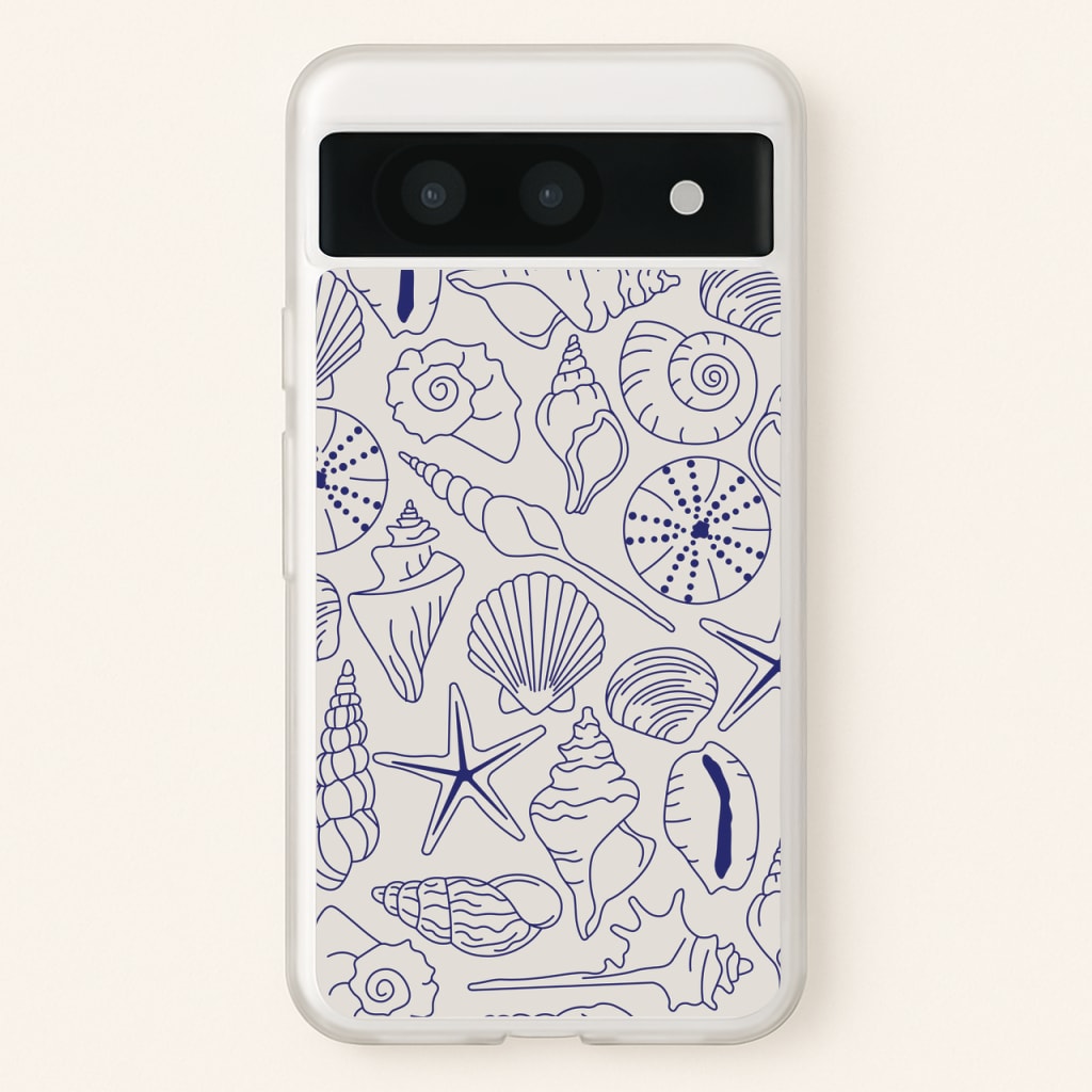Sea Shells - Clean Girl Aesthetic - Clean Girl Aesthetic Phone Case for Google Pixel 8a