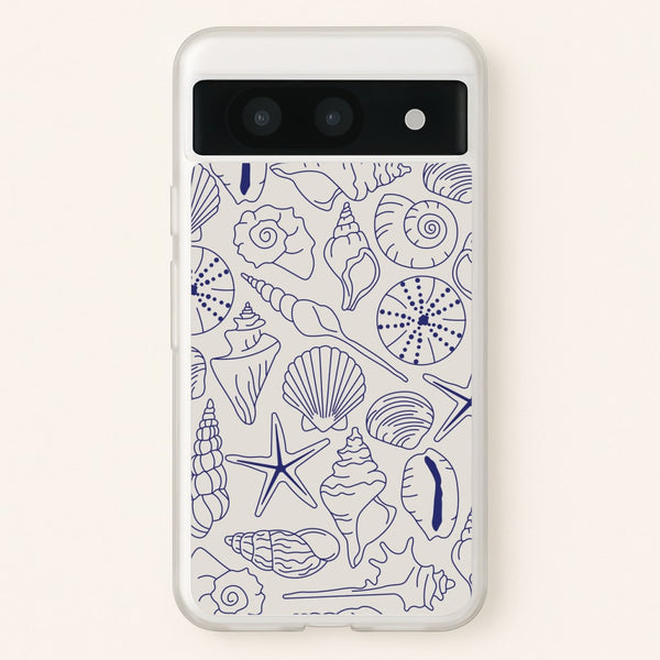 Sea Shells - Clean Girl Aesthetic - Clean Girl Aesthetic Phone Case for Google Pixel 8a