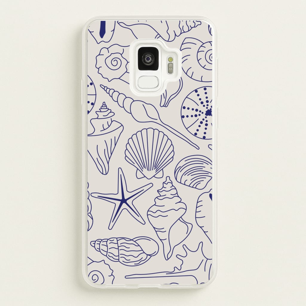 Sea Shells - Clean Girl Aesthetic - Clean Girl Aesthetic Phone Case for Galaxy S9