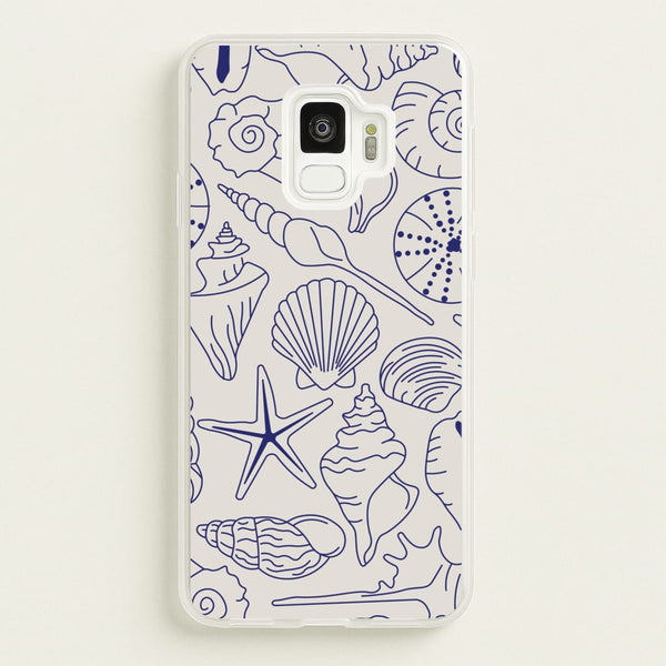 Sea Shells - Clean Girl Aesthetic - Clean Girl Aesthetic Phone Case for Galaxy S9