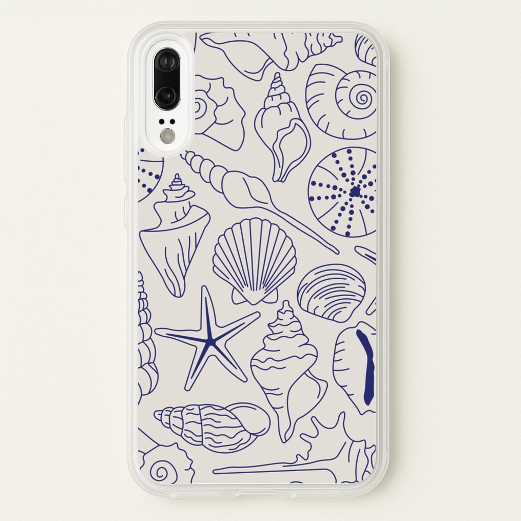 Sea Shells - Clean Girl Aesthetic - Clean Girl Aesthetic Phone Case for Huawei P20