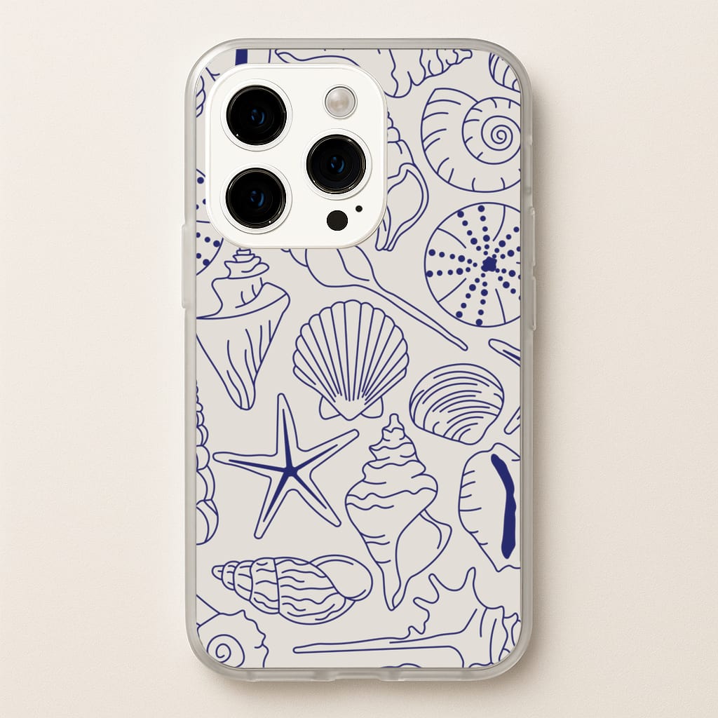 Sea Shells - Clean Girl Aesthetic - Clean Girl Aesthetic Phone Case for iPhone 14 Pro
