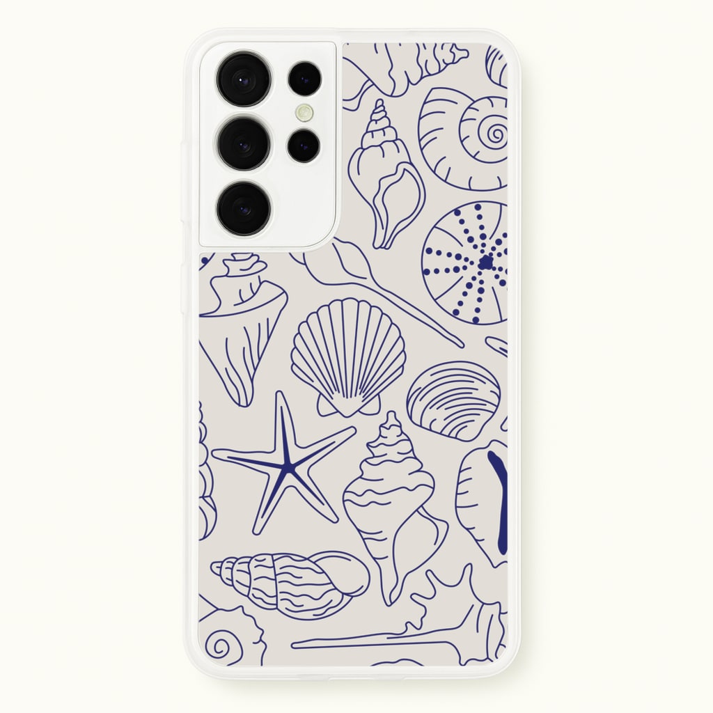 Sea Shells - Clean Girl Aesthetic - Clean Girl Aesthetic Phone Case for Galaxy S21 Ultra