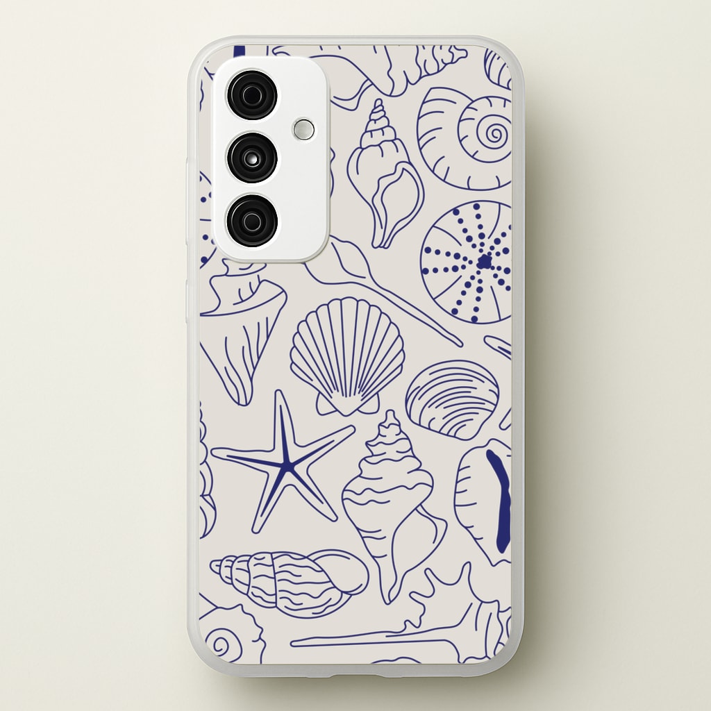 Sea Shells - Clean Girl Aesthetic - Clean Girl Aesthetic Phone Case for Galaxy A55