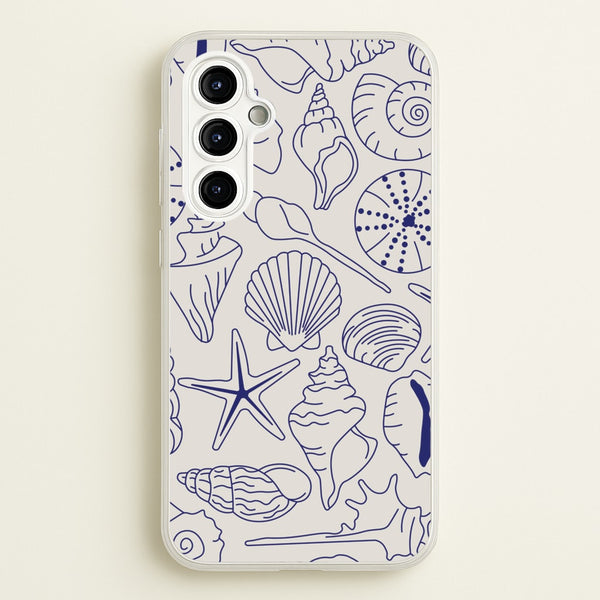 Sea Shells - Clean Girl Aesthetic - Clean Girl Aesthetic Phone Case for Galaxy A54