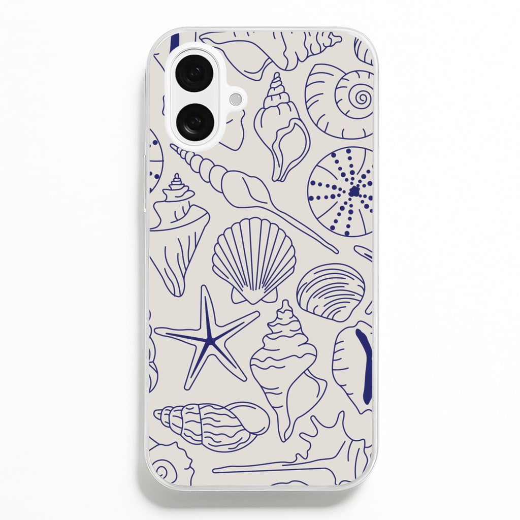 Sea Shells - Clean Girl Aesthetic - Clean Girl Aesthetic Phone Case for iPhone 16 Plus