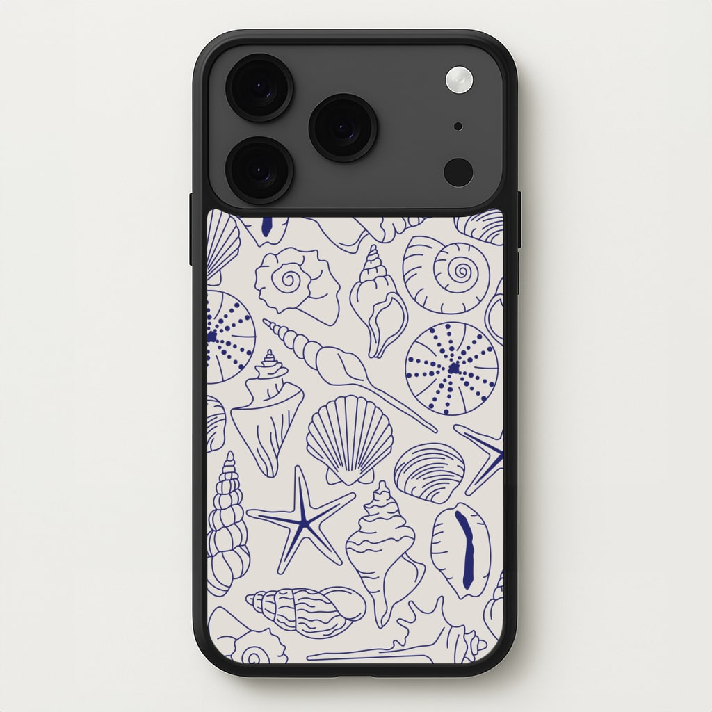 Sea Shells - Clean Girl Aesthetic Phone Case for iPhone 17 Pro