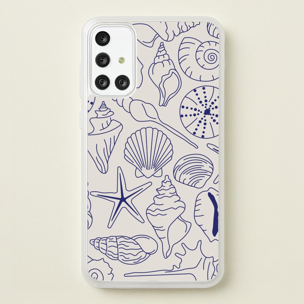 Sea Shells - Clean Girl Aesthetic - Clean Girl Aesthetic Phone Case for Galaxy A71