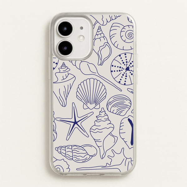 Sea Shells - Clean Girl Aesthetic - Clean Girl Aesthetic Phone Case for iPhone 12 Mini