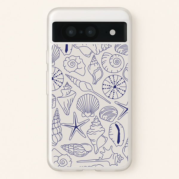 Sea Shells - Clean Girl Aesthetic - Clean Girl Aesthetic Phone Case for Google Pixel 8