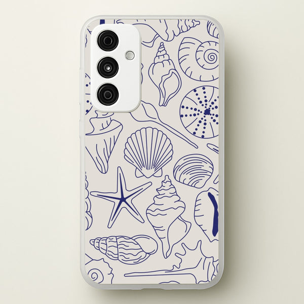 Sea Shells - Clean Girl Aesthetic - Clean Girl Aesthetic Phone Case for Galaxy A35