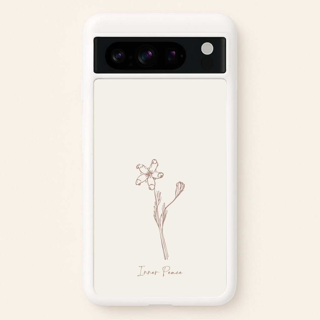 Inner Peace - Clean Girl Aesthetic Phone Case for Google Pixel 8 Pro