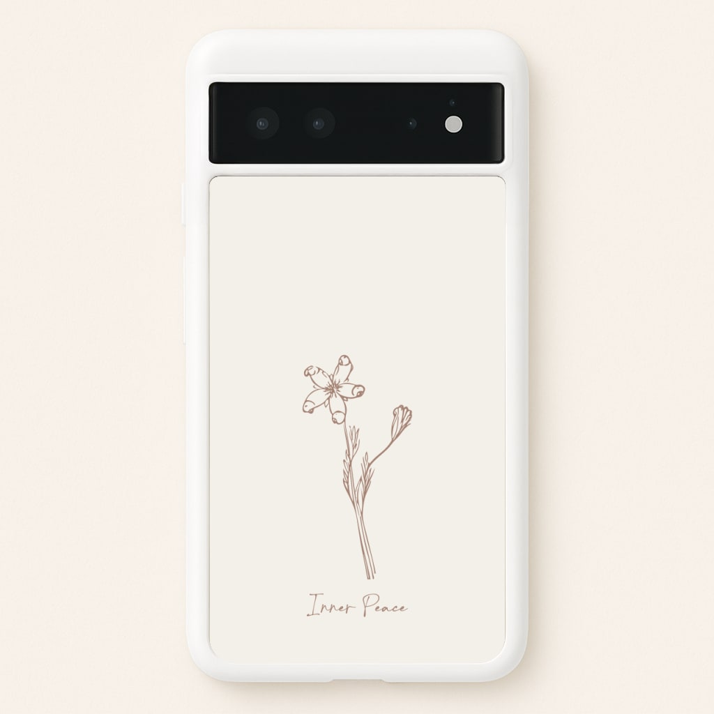 Inner Peace - Clean Girl Aesthetic Phone Case for Google Pixel 6