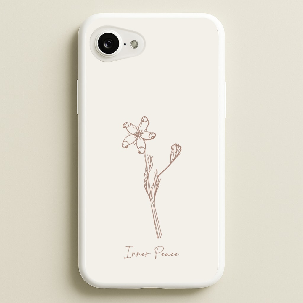 Inner Peace - Clean Girl Aesthetic Phone Case for iPhone 16e