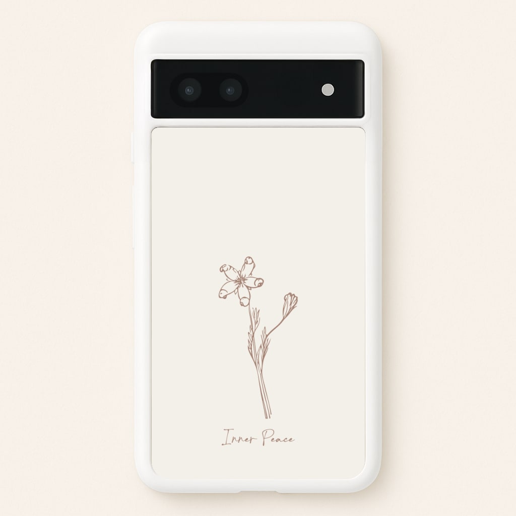 Inner Peace - Clean Girl Aesthetic Phone Case for Google Pixel 6a