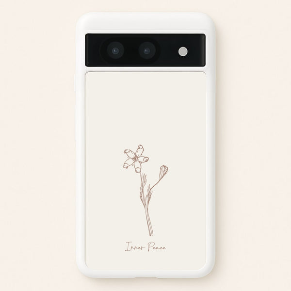 Inner Peace - Clean Girl Aesthetic Phone Case for Google Pixel 8a
