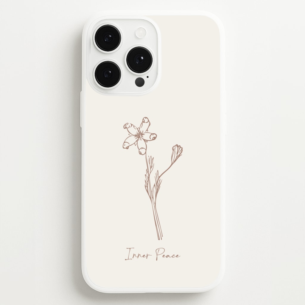 Inner Peace - Clean Girl Aesthetic Phone Case for iPhone 13 Pro Max