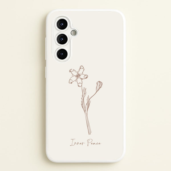 Inner Peace - Clean Girl Aesthetic Phone Case for Galaxy A54