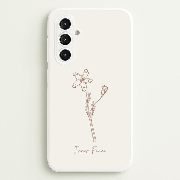 Inner Peace - Clean Girl Aesthetic Phone Case for Galaxy S23FE